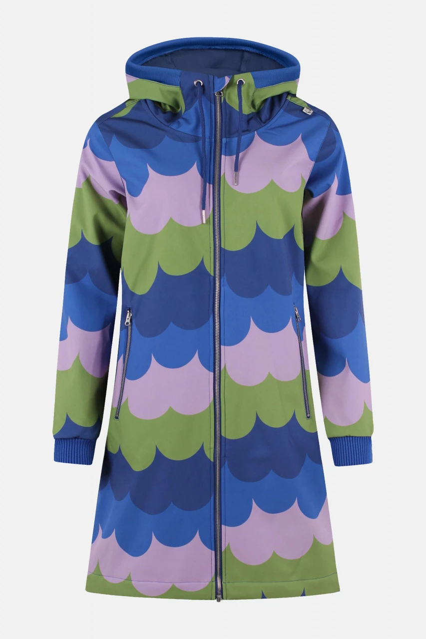 Danefae Danejane Damen Softshell Jacke Oliv Wellen Olive Soft Viola 3 Danefae Danejane Damen Softshell Jacke Oliv Wellen Olive Soft Viola