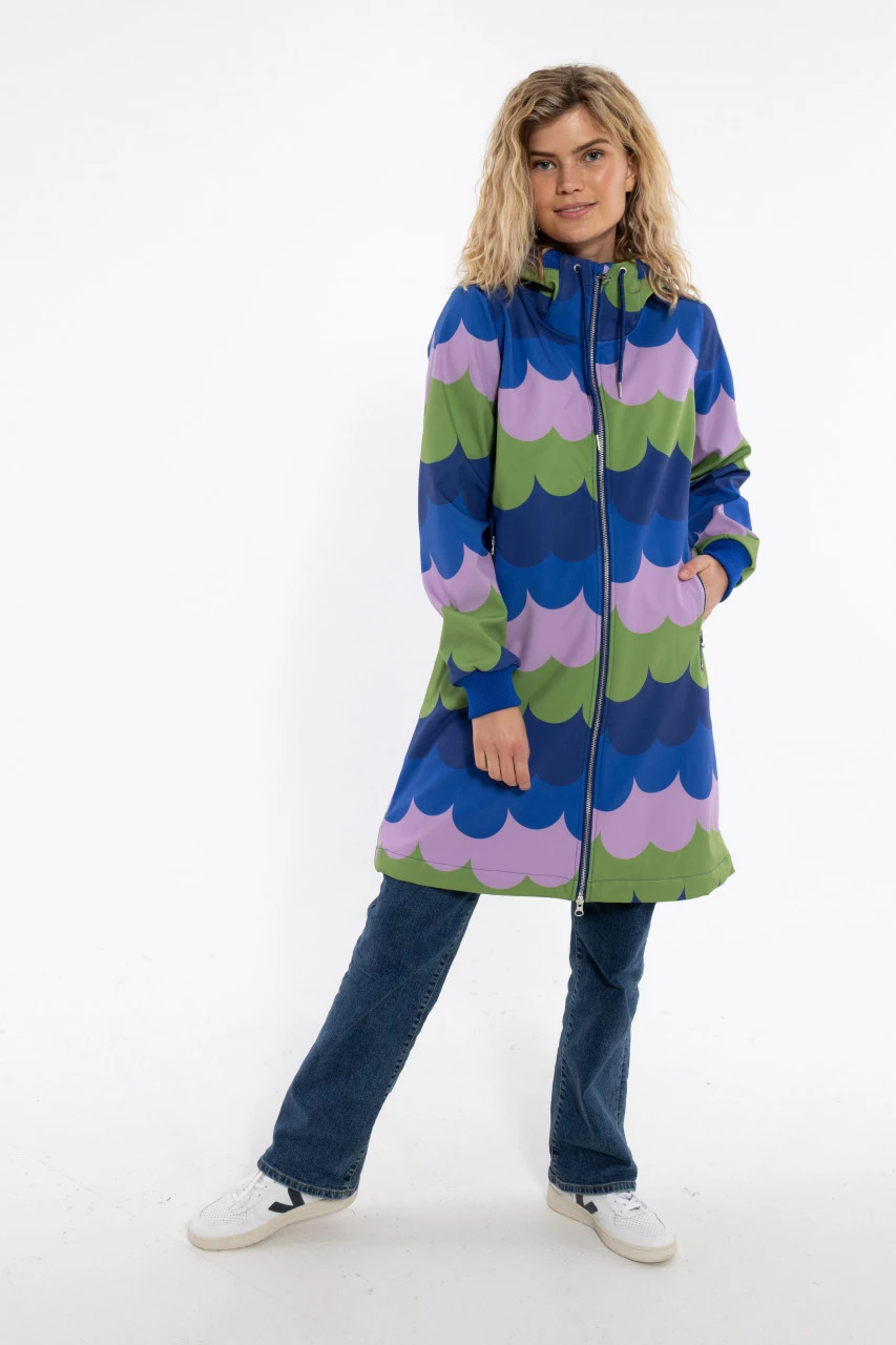 Danefae Danejane Damen Softshell Jacke Oliv Wellen Olive Soft Viola 7 Danefae Danejane Damen Softshell Jacke Oliv Wellen Olive Soft Viola – Bild 5