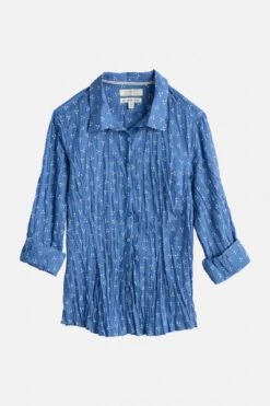 Seasalt Cornwall Larissa Damen Bluse Blau Punkte -Derbi Kleidung Geschaft 14337 3 1280x1280