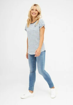 Derbe Robbenschnute Damen T-Shirt Blau Weiß Streifenshirt Orion Blue -Derbi Kleidung Geschaft 14354 4sCdXyOzhao9hr 1280x1280