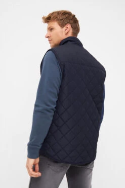 Derbe Quiltby Navy Herren Steppweste Blau Übergangsjacke -Derbi Kleidung Geschaft 14363 3 1280x1280