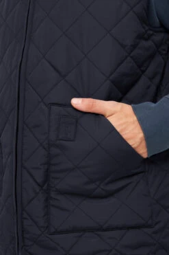 Derbe Quiltby Navy Herren Steppweste Blau Übergangsjacke -Derbi Kleidung Geschaft 14363 4 1280x1280