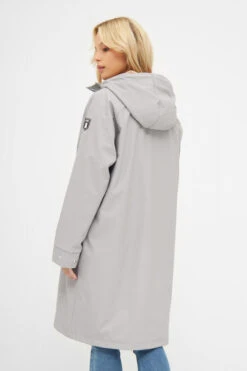 Derbe Wittby Paloma Damen Regenjacke Grau Beige -Derbi Kleidung Geschaft 14364 3 1280x1280