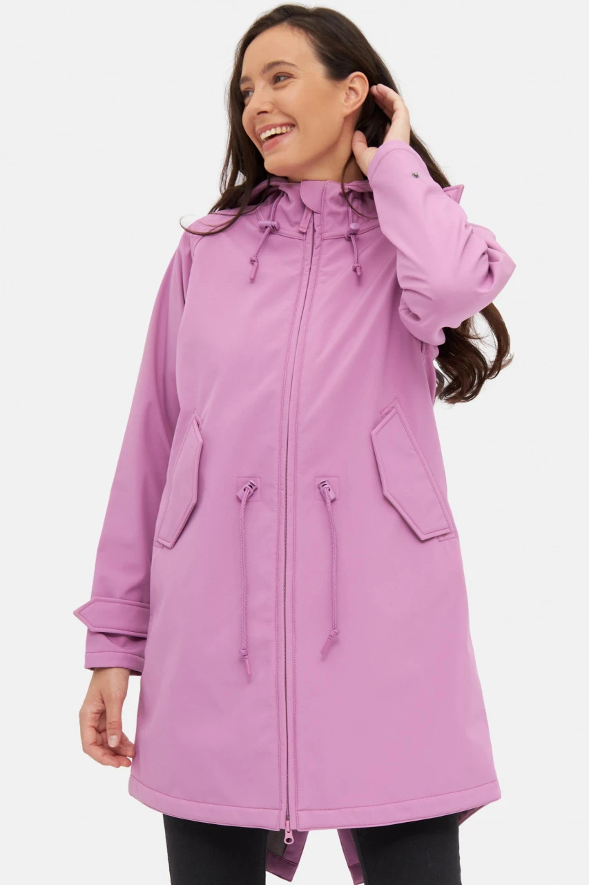 Derbe Island Friese Mauve Damen Softshelljacke Rosa Rot Nachhaltig 4 Derbe Island Friese Mauve Damen Softshelljacke Rosa Rot Nachhaltig – Bild 2