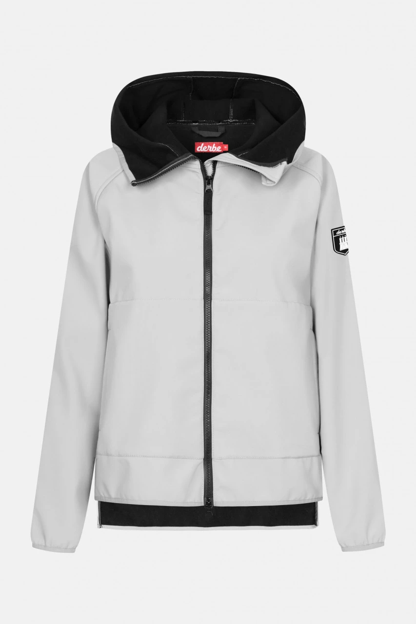 Derbe Peutby Paloma Damen Softshelljacke Hellgrau 4 Derbe Peutby Paloma Damen Softshelljacke Hellgrau – Bild 2