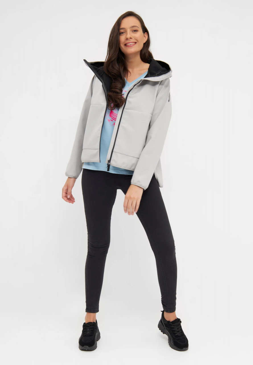 Derbe Peutby Paloma Damen Softshelljacke Hellgrau 8 Derbe Peutby Paloma Damen Softshelljacke Hellgrau – Bild 6