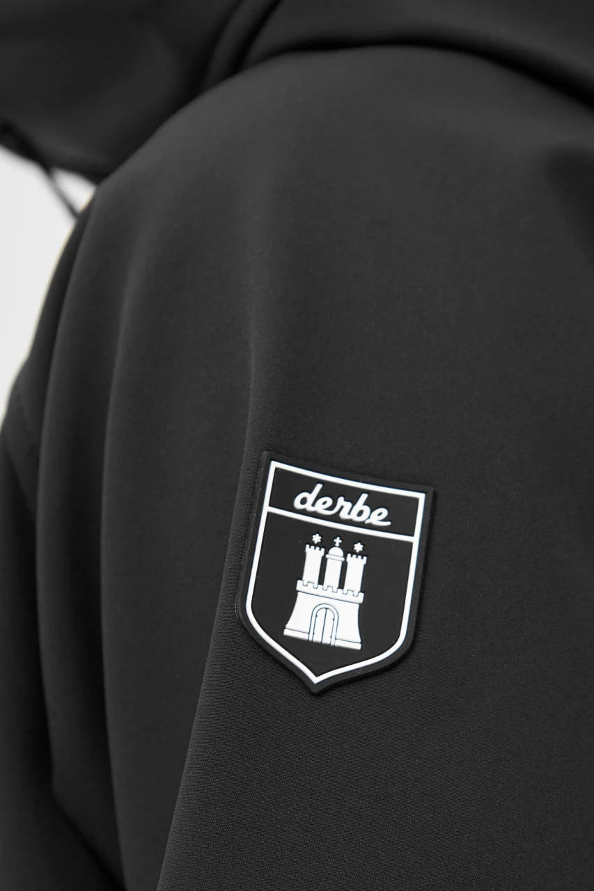 Derbe Peutby Black Damen Softshelljacke Schwarz Nachhaltig 8 Derbe Peutby Black Damen Softshelljacke Schwarz Nachhaltig – Bild 6