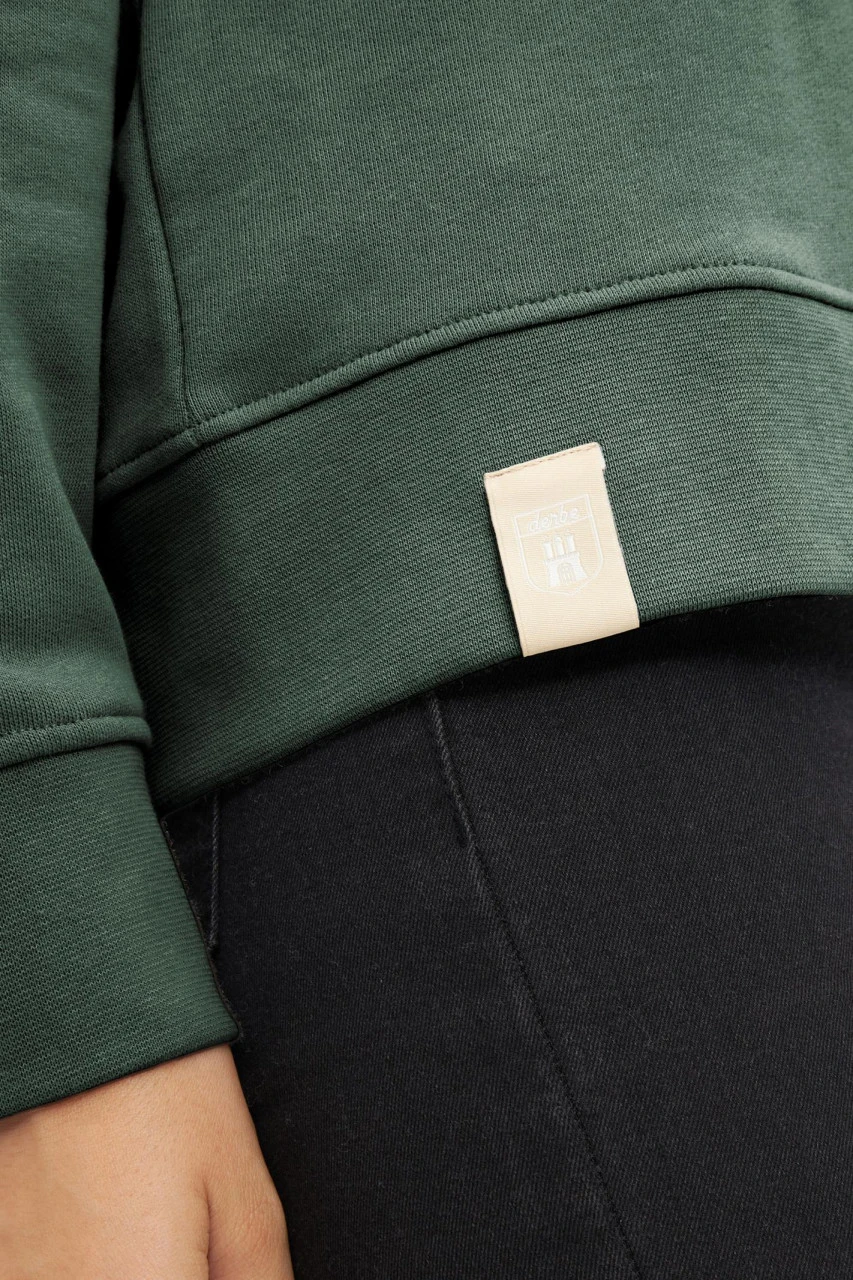 Derbe Flamoin Damen Pullover Hoodie Kombu Green Dunkelgrün Moin 7 Derbe Flamoin Damen Pullover Hoodie Kombu Green Dunkelgrün Moin – Bild 5