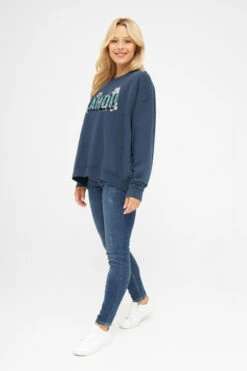 Derbe Hawahoi Damen Pullover Navy Dunkelblau Ahoi -Derbi Kleidung Geschaft 14380 3 1280x1280