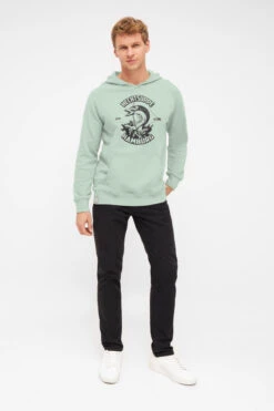 Derbe Hechtsuppe Herren Hoodie Kapuzenpullover Laurel Green Hellgrün -Derbi Kleidung Geschaft 14383 3 1280x1280