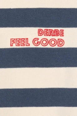 Derbe Feel Good Striped Damen Langarmshirt Dunkelblau Beige Gestreift -Derbi Kleidung Geschaft 14402 5 1280x1280