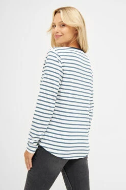 Derbe Robsmile Damen Longsleeve Langarmshirt Orion Blue Gestreift Smiley Robbe 9 Derbe Robsmile Damen Longsleeve Langarmshirt Orion Blue Gestreift Smiley Robbe -Derbi Kleidung Geschaft 14404 2 1280x1280