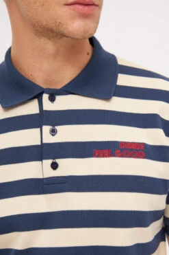 Derbe Feel Good Herren Polo Shirt Navy Dunkelblau Beige Gestreift -Derbi Kleidung Geschaft 14407 4 1280x1280