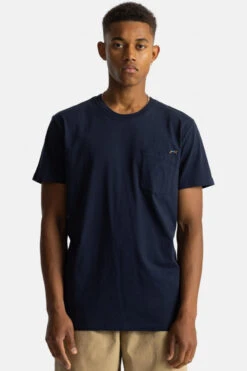 RVLT Herren T-Shirt Dunkelblau Schwimmer