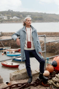 Seasalt Cornwall Coverack Damen Regenjacke Hellblau Türkis Baumwolle -Derbi Kleidung Geschaft 14427 7 1280x1280