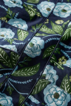 Seasalt Cornwall Villa Damen Kleid Blumen Blau Grün Vintage -Derbi Kleidung Geschaft 14429 3 1280x1280