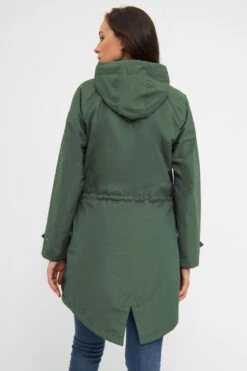 Derbe Ripby Kombu Green Damen Regenparka Grün Nachhaltig -Derbi Kleidung Geschaft 14450 3 1280x1280