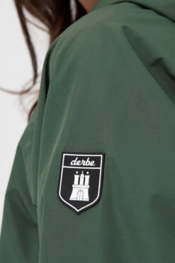 Derbe Ripby Kombu Green Damen Regenparka Grün Nachhaltig -Derbi Kleidung Geschaft 14450 4 1280x1280