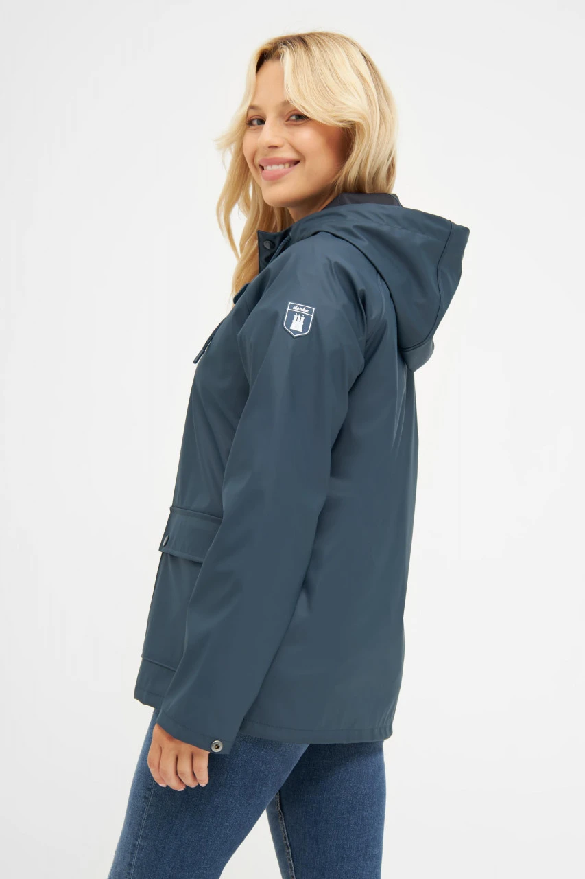 Derbe Coastby Navy Unisex Jacke Dunkelblau 6 Derbe Coastby Navy Unisex Jacke Dunkelblau – Bild 4