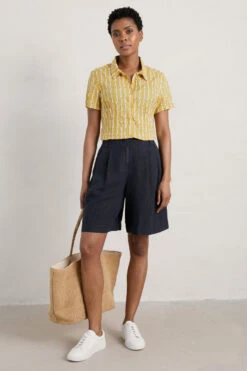 Seasalt Cornwall Mrs Treloar Damen Bluse Gelb -Derbi Kleidung Geschaft 14461 1ZYgLUVTEycPKT 1280x1280