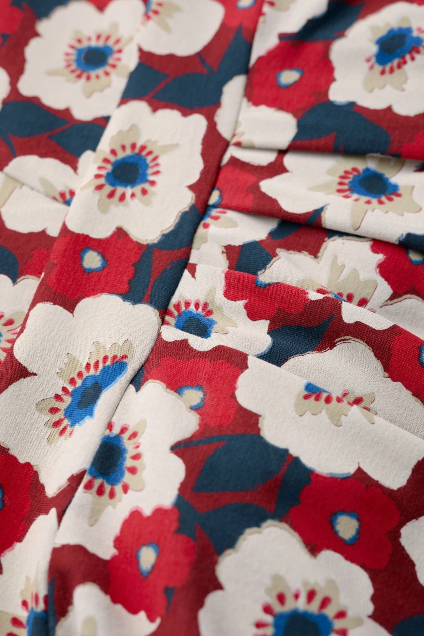 Seasalt Cornwall Seed Packet Damen Kleid Rot Weiß Blumen 6 Seasalt Cornwall Seed Packet Damen Kleid Rot Weiß Blumen – Bild 4