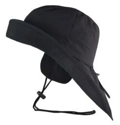 Südwester Wendekopf Schwarz-Orange Regenhut -Derbi Kleidung Geschaft 4821 1 1280x1280