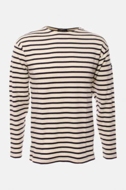 Armor-Lux Armor Lux Loctudy Natur-marine Streifenshirt Herren