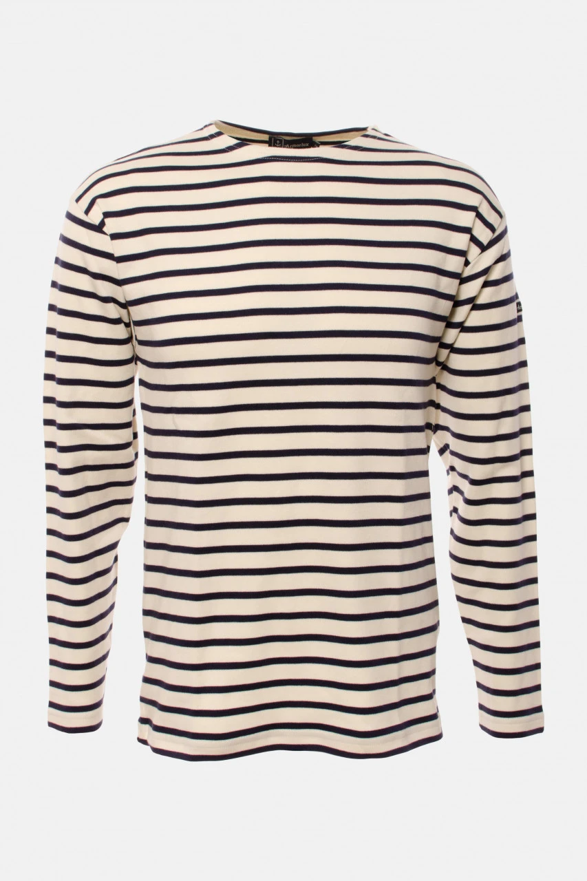 Armor-Lux Armor Lux Loctudy Natur-marine Streifenshirt Herren 3 Armor-Lux Armor Lux Loctudy Natur-marine Streifenshirt Herren