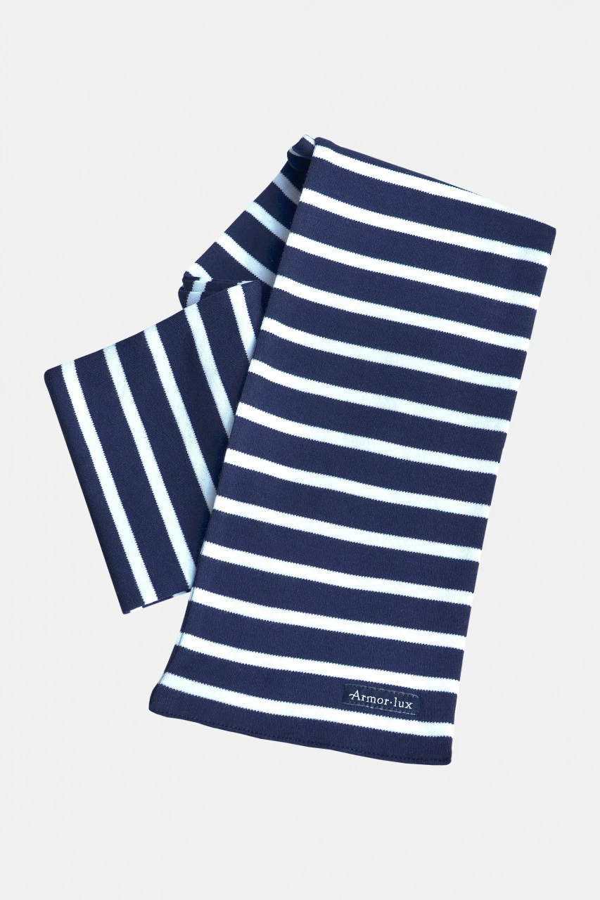 Armor-Lux Armor Lux Schal - Pagaie, Marine-weiß 3 Armor-Lux Armor Lux Schal - Pagaie, Marine-weiß