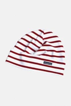 Armor-Lux Armor Lux Mütze Weiß-rot Gestreift - Tréguier Raye
