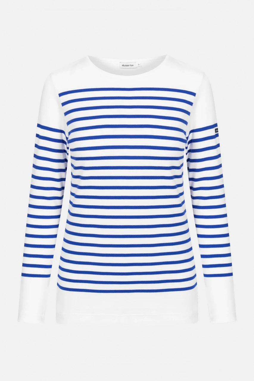 Armor-Lux Damen Matrosenshirt Amiral Armor Lux Weiß Sternblau 3 Armor-Lux Damen Matrosenshirt Amiral Armor Lux Weiß Sternblau