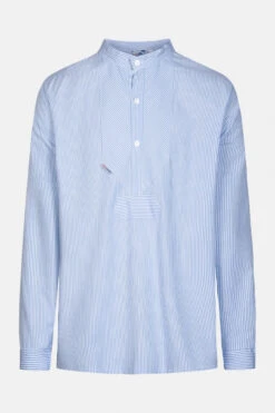 Fischerhemd Hell Blau