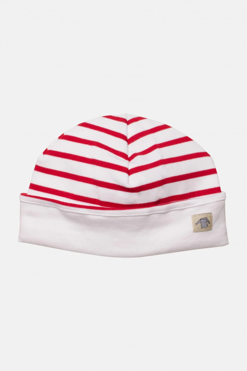 Armor-Lux Armor Lux Kinder-Mütze Weiß-rot 3 Armor-Lux Armor Lux Kinder-Mütze Weiß-rot