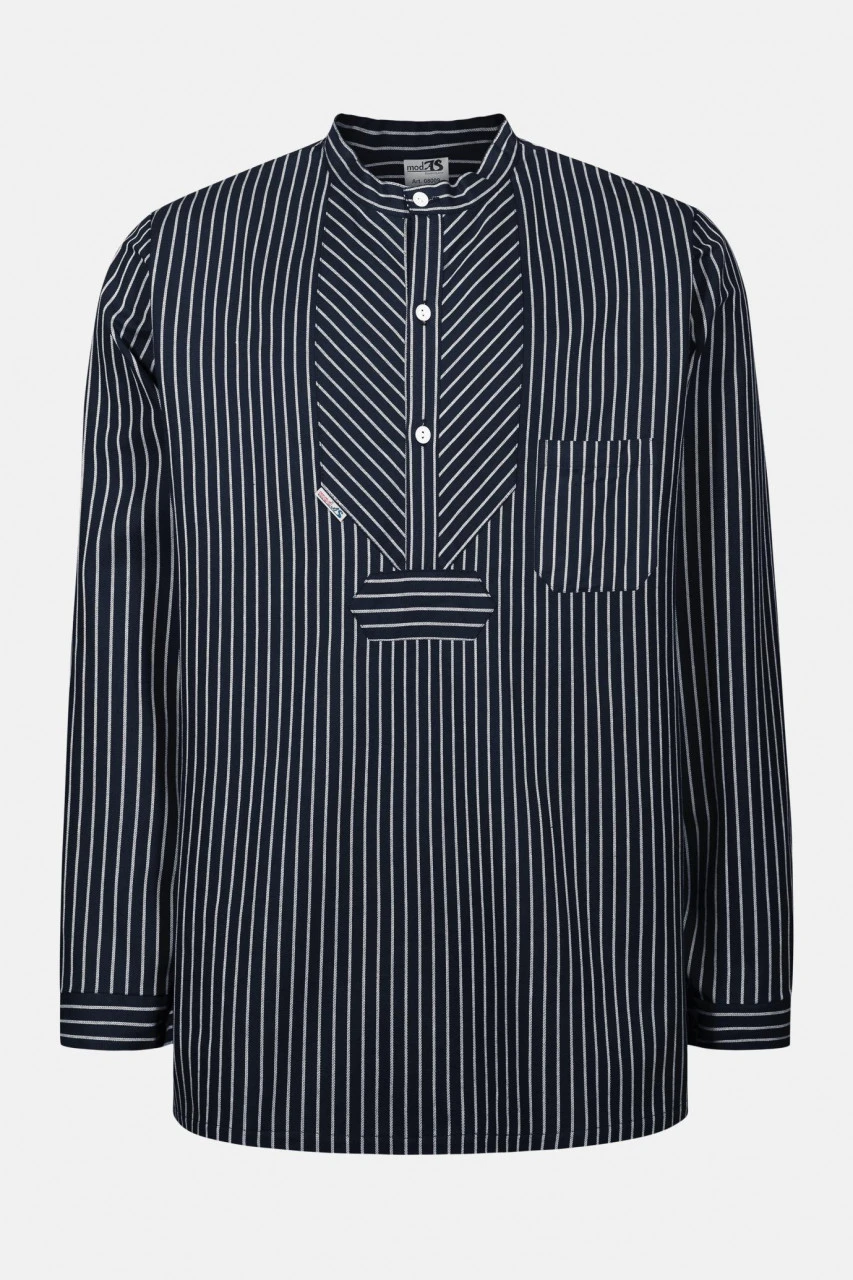 Fischerhemd Basic Breit Gestreift Finkenwerder 3 Fischerhemd Basic Breit Gestreift Finkenwerder