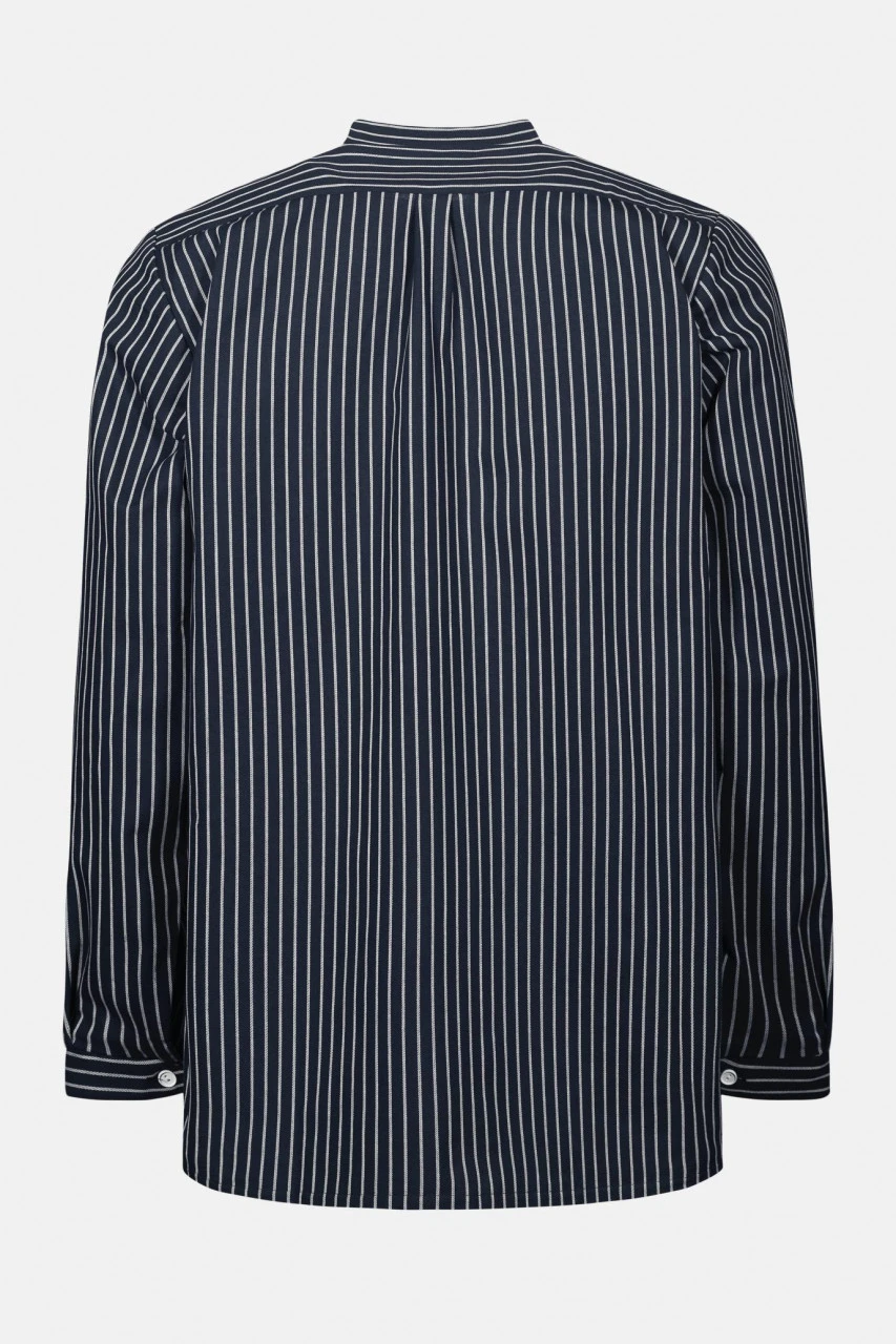 Fischerhemd Basic Breit Gestreift Finkenwerder 4 Fischerhemd Basic Breit Gestreift Finkenwerder – Bild 2