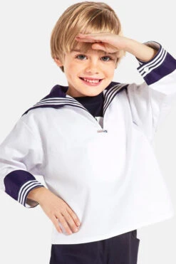 Matrosenhemd, Weiß - Kinder