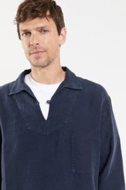 Armor-Lux Armor Lux Leinenhemd Fischerhemd Vareuse Leinen Dunkelblau 7 Armor-Lux Armor Lux Leinenhemd Fischerhemd Vareuse Leinen Dunkelblau -Derbi Kleidung Geschaft 77676 FU8 6911 1280x1280