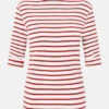 Armor-Lux Armor Lux Cancale 3/4-Arm Streifenshirt Weiß-rot Damen -Derbi Kleidung Geschaft 7935 0YumfwBKyeE4BY 1280x1280