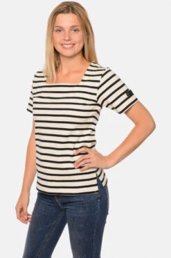 Armor-Lux Armor Lux Fair-Trade Streifenshirt Coursive Kurzarm Damen -Derbi Kleidung Geschaft 7941 2IR9O7EFnrXmgT 1280x1280