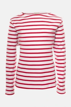 Armor-Lux Armor Lux Kinder-Streifenshirt Weiß-rot Loctudy Kids