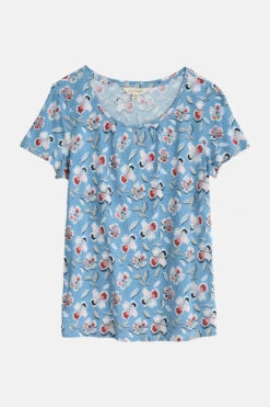 Seasalt Cornwall Appletree Damen Shirt Hellblau Rot Floral -Derbi Kleidung Geschaft Appletree 20Top 20 20Papercut 20Floral 20Tide 20 201 clipped rev 1zTtVc9rkUrfTG 1280x1280