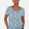 Seasalt Cornwall Appletree Damen Shirt Hellblau Rot Floral -Derbi Kleidung Geschaft Appletree 20Top 20 20Papercut 20Floral 20Tide 20 202 clipped rev 1YDzOoO63Mwo76 1280x1280