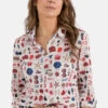 Seasalt Cornwall Larissa Damen Bluse Weiß Rot Muscheln -Derbi Kleidung Geschaft Larissa 20Shirt 20 20Shell 20Collecting 20Chalk 20 202 clipped rev 1DJU23fLNVNmr0 1280x1280