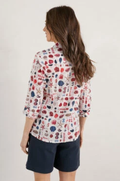 Seasalt Cornwall Larissa Damen Bluse Weiß Rot Muscheln 10 Seasalt Cornwall Larissa Damen Bluse Weiß Rot Muscheln -Derbi Kleidung Geschaft Larissa 20Shirt 20 20Shell 20Collecting 20Chalk 20 203VulmuFg1m6pn7 1280x1280