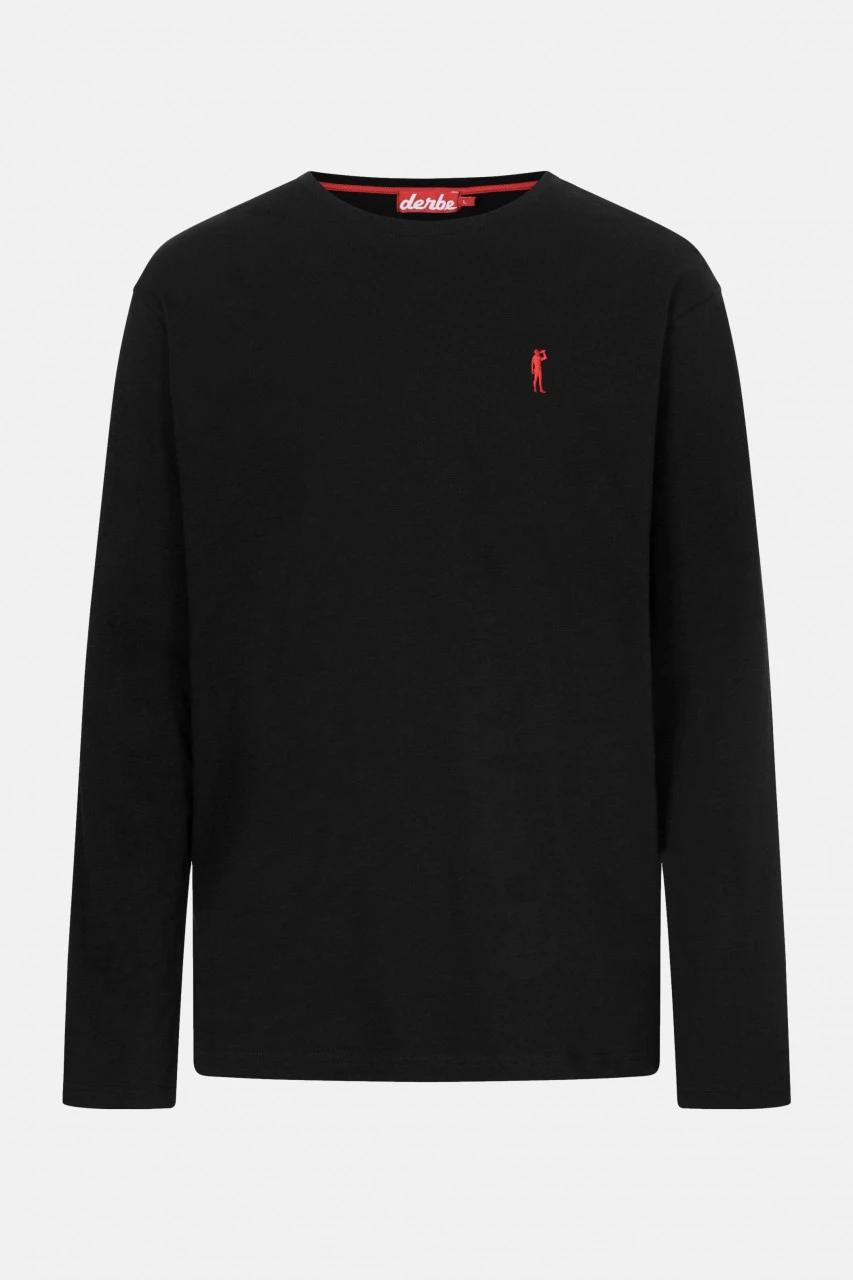 Derbe Kippes Herren Langarmshirt Schwarz 3 Derbe Kippes Herren Langarmshirt Schwarz