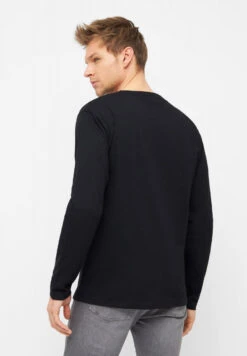 Derbe Kippes Herren Langarmshirt Schwarz 9 Derbe Kippes Herren Langarmshirt Schwarz -Derbi Kleidung Geschaft M 04 LSFL Basic 20Kippes 20black 20090 020 1280x1280