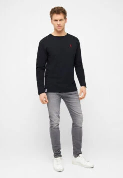 Derbe Kippes Herren Langarmshirt Schwarz 11 Derbe Kippes Herren Langarmshirt Schwarz -Derbi Kleidung Geschaft M 04 LSFL Basic 20Kippes 20black 20090 070 1280x1280