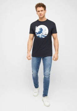 Derbe Wellenross Herren T-Shirt Schwarz -Derbi Kleidung Geschaft M 04 TS Wellenross 20jet 20black 200920 070 1280x1280