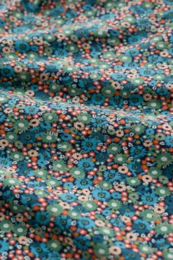 Seasalt Cornwall April Damen Kleid Türkis Rot Blumen -Derbi Kleidung Geschaft SS 20April 20Dress 20 20Bijou 20Daisies 20Mix 20 207 1280x1280